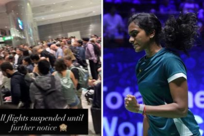 P.V.Sindhu stranded at Dubai airport