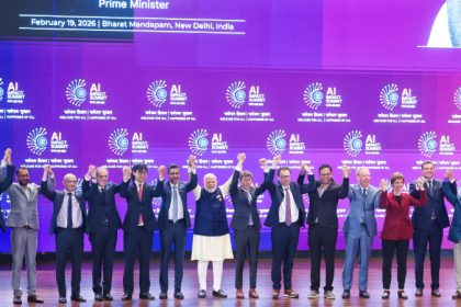 PM Modi AI MANAV vision sundar pichai Sam altman Dario Amode 1