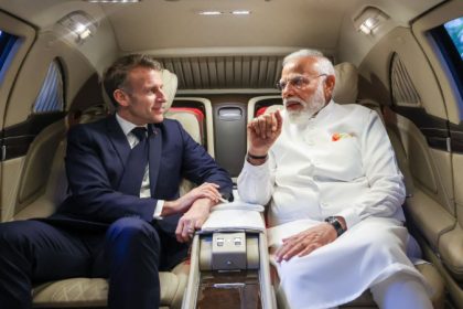 PM Narendra Modis car diplomacy on display again as he rides with France President Macron in Mumbai
