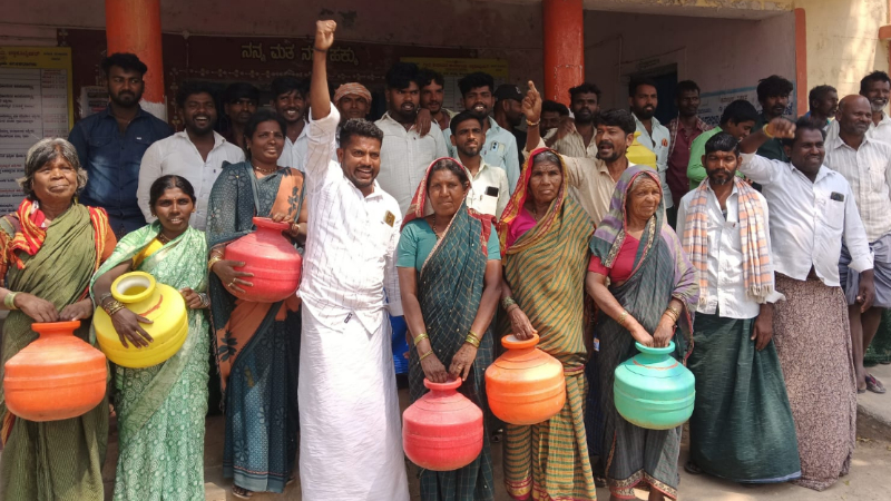 Raichuru Water Protest