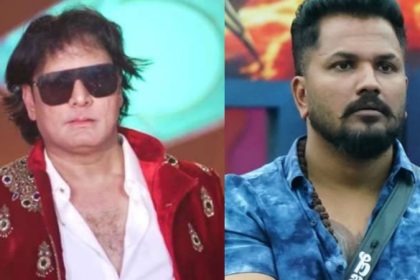 Rajath Kishan and Dog Satish