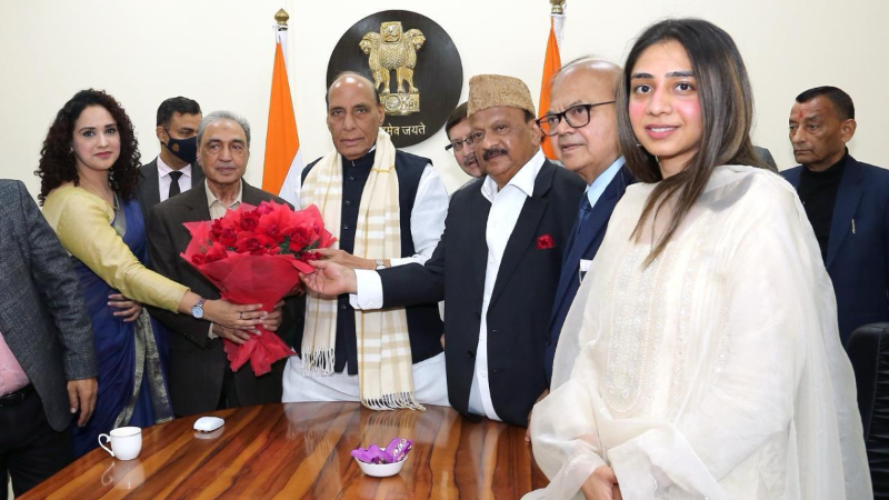 Roshan Baig Rajnath Singh 1