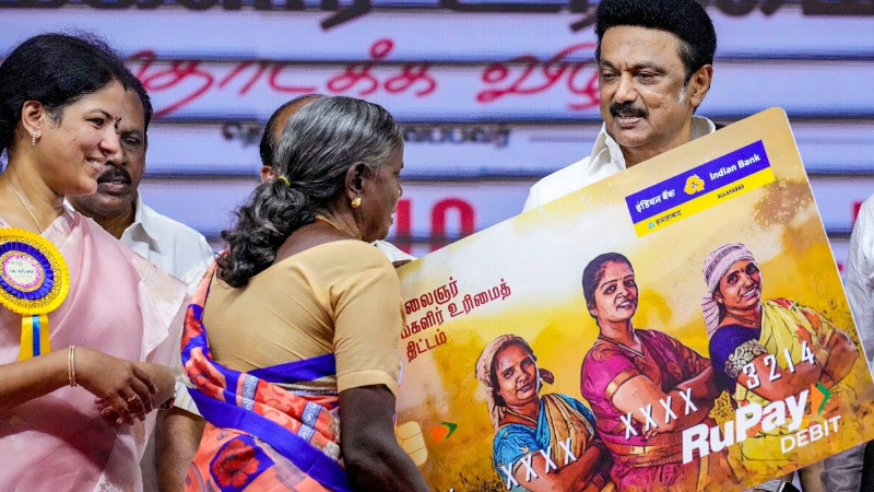 Rs 5000 credited to bank accounts of 1.31 crore Tamil Nadu women today Stalin 2