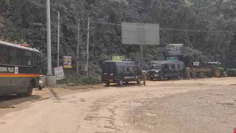 Sakleshpura Landowners obstruct highway work Prohibitory order imposed around the road until March 7th 1