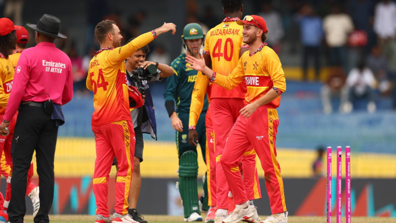 T20 World Cup Australia out Zimbabwe reach Super 8 stage after Pallekele washout
