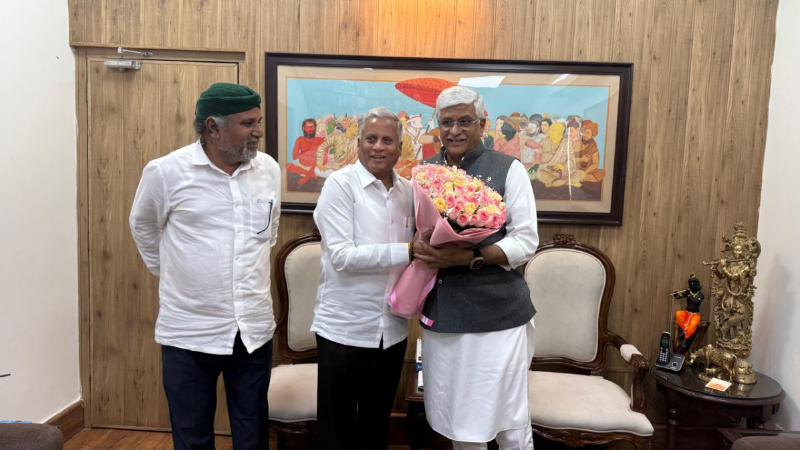 V Somanna Gajendra Singh Shekhawat 1