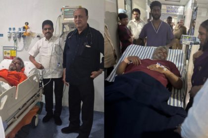 Valmiki Prasannananda Puri Swamiji heart attack