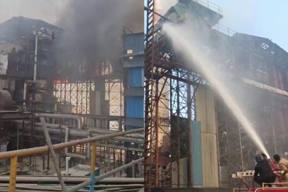 Vijayapura Car Service Centre Fire