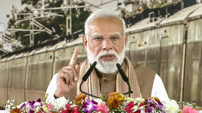 You are already naked then why did you feel the need to take off your clothes PM Modi Slams Congress Shirtless Protest