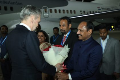 dutch prime minister dick schoof arrives bengaluru 1