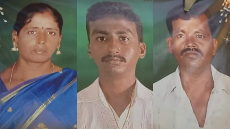 gas leak fire accident in kanakapura three dies