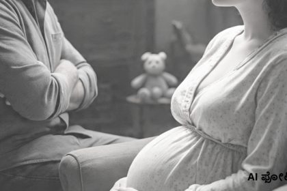 suspicions about his pregnant wife