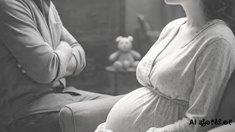 suspicions about his pregnant wife