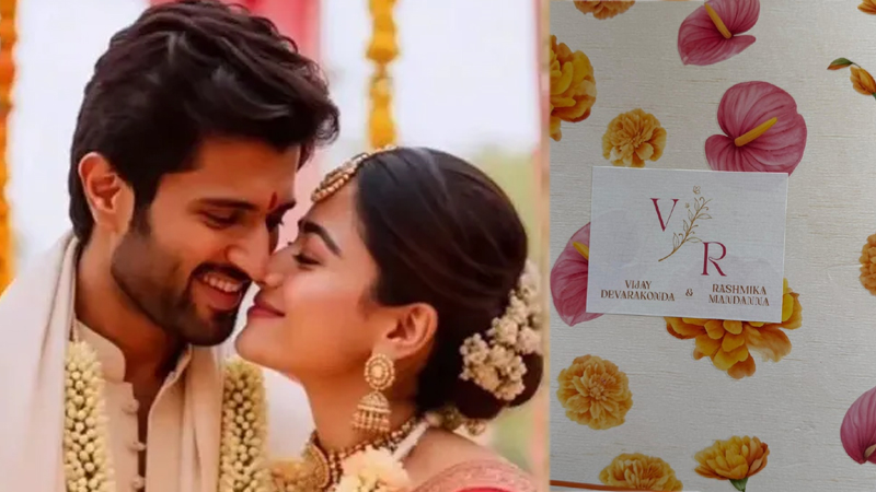 ವೈರಲ್ ಆಯ್ತು ವಿಜಯ್ ದೇವರಕೊಂಡ - ರಶ್ಮಿಕಾ ವೆಡ್ಡಿಂಗ್ ಕಾರ್ಡ್; ಮದ್ವೆ ಎಲ್ಲಿ - ಯಾವಾಗ? 3 vijay devarakonda rashmika
