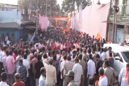 5 thousand people participated Hindu Virata procession in Bagalkote