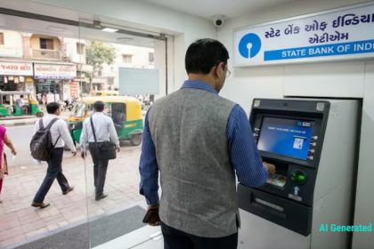 ATM money withdrawal