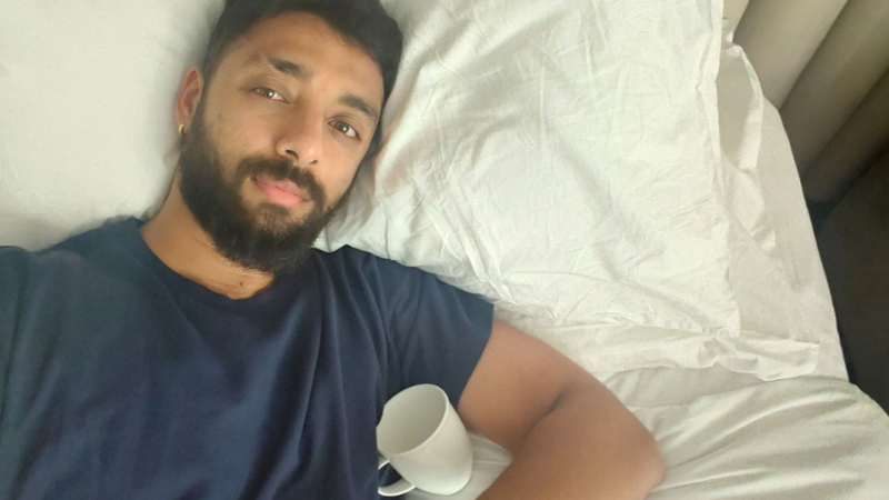 Asia Cup Final Varun Chakravarthy Mocks Pakistan With Another Tea Cup Photo