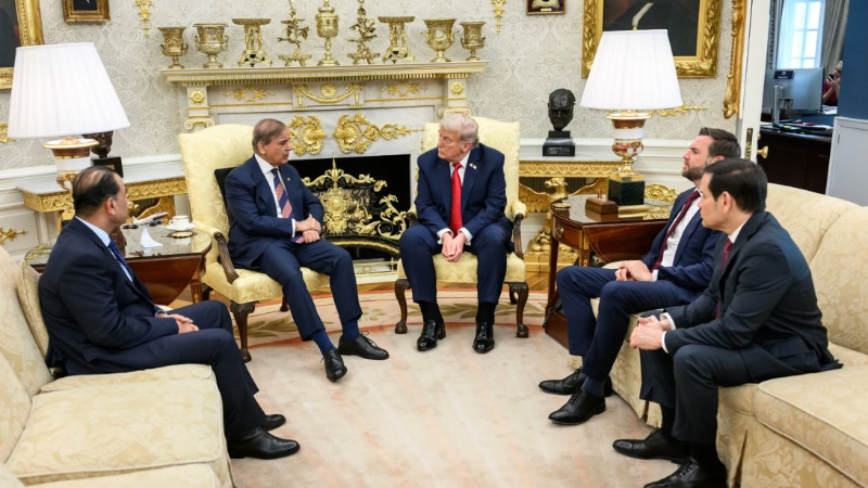 Asim Munir Shehbaz Sharif Donald Trump 1
