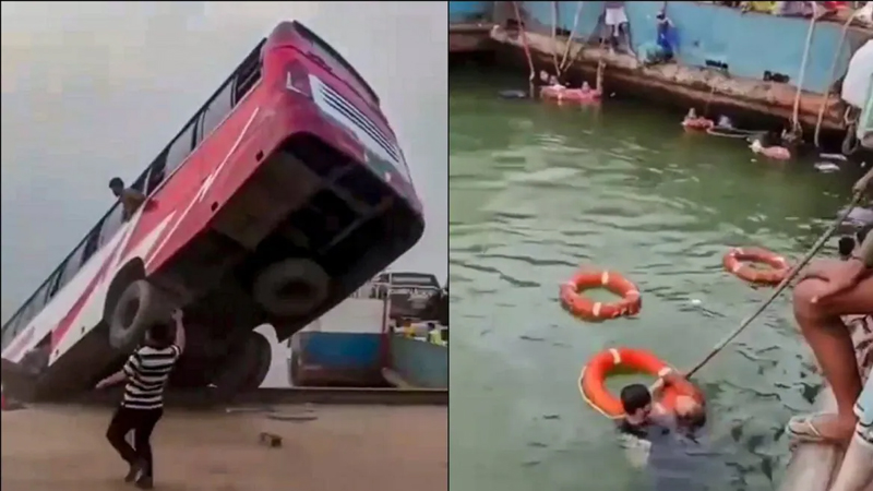 ಬಾಂಗ್ಲಾದಲ್ಲಿ ನದಿಗೆ ಉರುಳಿದ ಬಸ್ - 23 ಜನ ಸಾವು, ಹಲವರು ಮಿಸ್ಸಿಂಗ್ 2 Bangladesh 2
