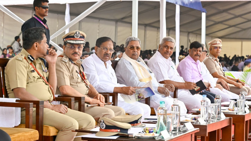 CM Siddaramaiah Mysuru Karnataka Police 2
