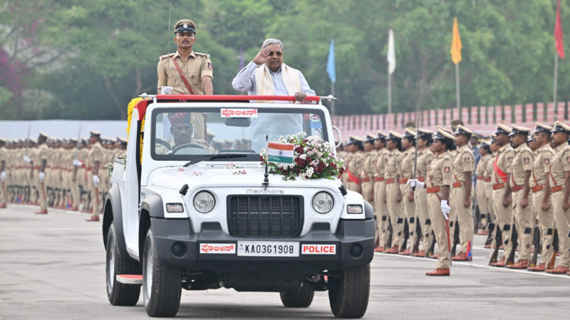 CM Siddaramaiah Mysuru Karnataka Police