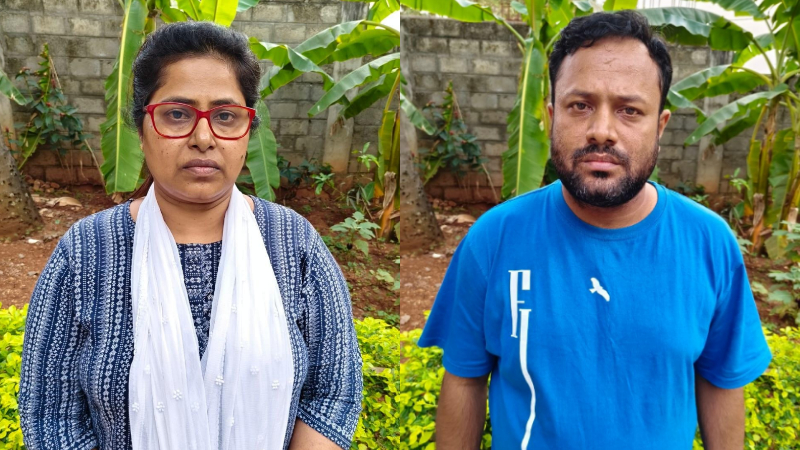 Couple arrested in Bengaluru for cheating 25 crores on the pretext of providing work