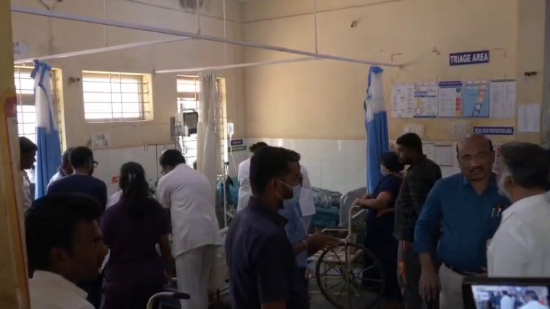 Davanagere Bee Attack