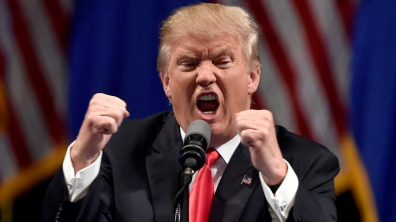 Donald Trump Angry