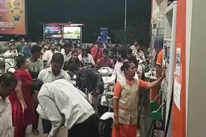 Fuel shortage rumours spark panic buying at belagavi petrol bunks
