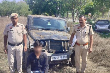 Gurugram Thar Accident Kills Garndfather and grandsons