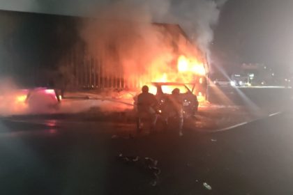 Hoskote Container Car Accident 1