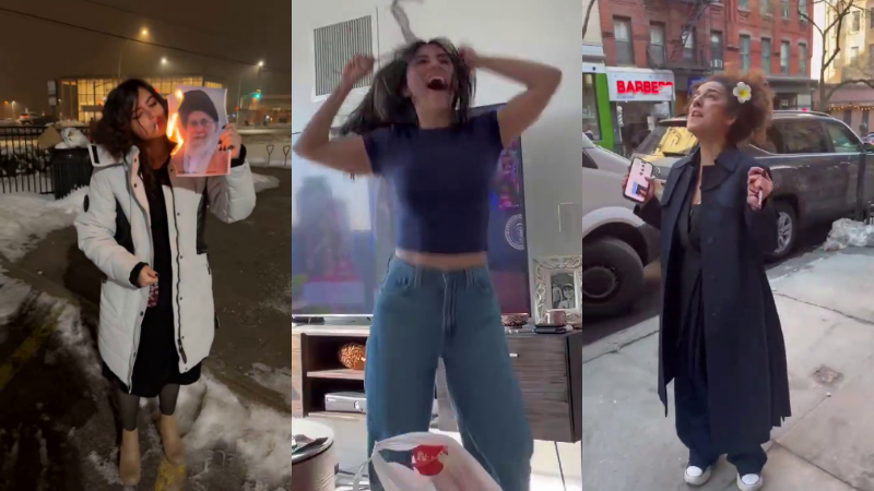 Iran Women Celebration On Ayatollah Ali Khamenei Death