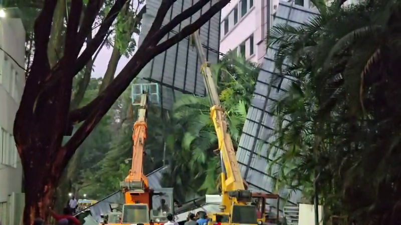 Karnataka Hailstorm Rain effect