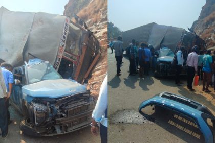 Karwar Container Car Accident