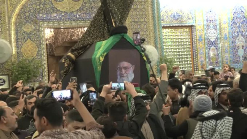 Khamenei Funeral | ಇಂದು ಮಧ್ಯರಾತ್ರಿ 12ರಿಂದ ಅಲಿ ಖಮೇನಿ ಅಂತ್ಯಕ್ರಿಯೆ ಪ್ರಕ್ರಿಯೆ ಆರಂಭ 1 Khamenei Funeral