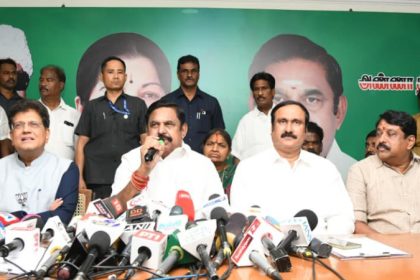 NDA announces seat sharing pact BJP AIADMK