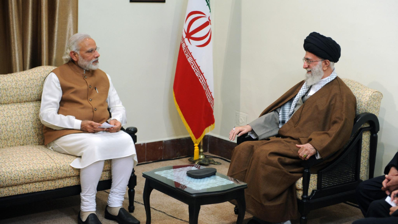 Narendra Modi Ayatollah Ali Khamenei 2