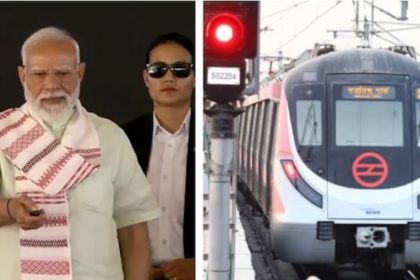 Narendra Modi Ring Metro Delhi