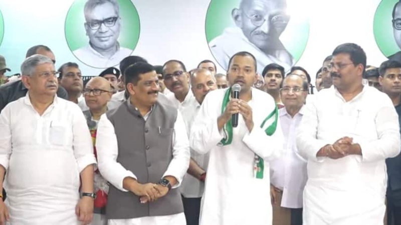 Nitish Kumar Son Nishant Kumar Joins JDU 1
