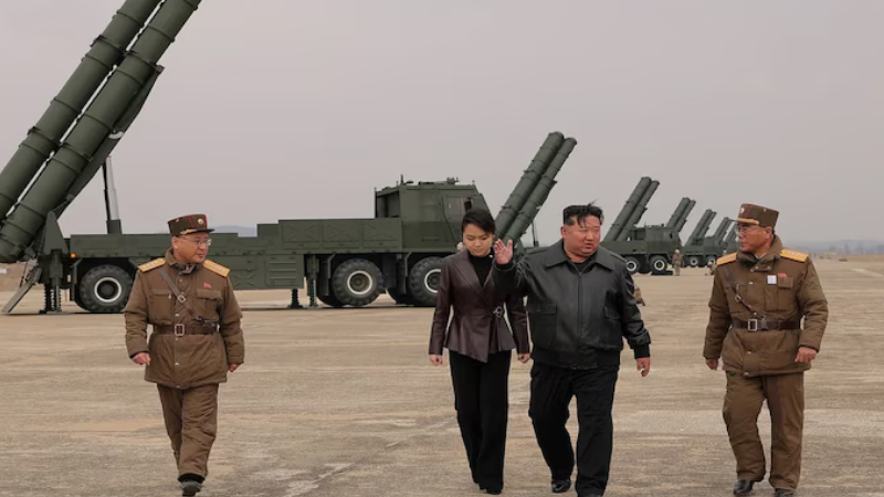ಅಣ್ವಸ್ತ್ರ ಸಾಮರ್ಥ್ಯದ ರಾಕೆಟ್ ಲಾಂಚರ್ ಪರೀಕ್ಷಿಸಿದ ಉತ್ತರ ಕೊರಿಯಾ 1 Nuclear Capable Rocket Kim Jong Un