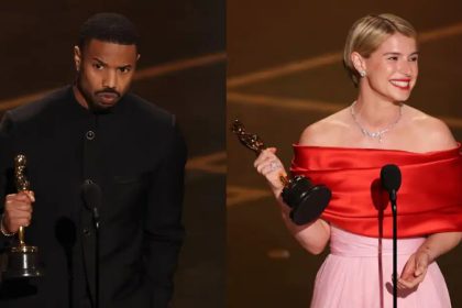 Oscars 2026 Michael B Jordan Jessie Buckley