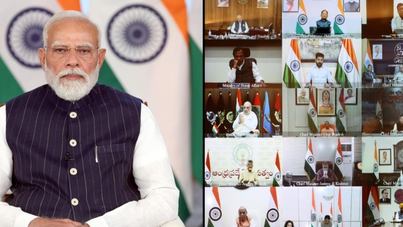 ಕೋವಿಡ್ ರೀತಿ ರಾಜ್ಯ, ಕೇಂದ್ರ ಒಗ್ಗಟ್ಟಾಗಿ ಇಂಧನ ಬಿಕ್ಕಟ್ಟನ್ನು ಎದುರಿಸೋಣ: ಮೋದಿ ಕರೆ 1 PM Modi virtual meeting chief ministers and lieutenant governors