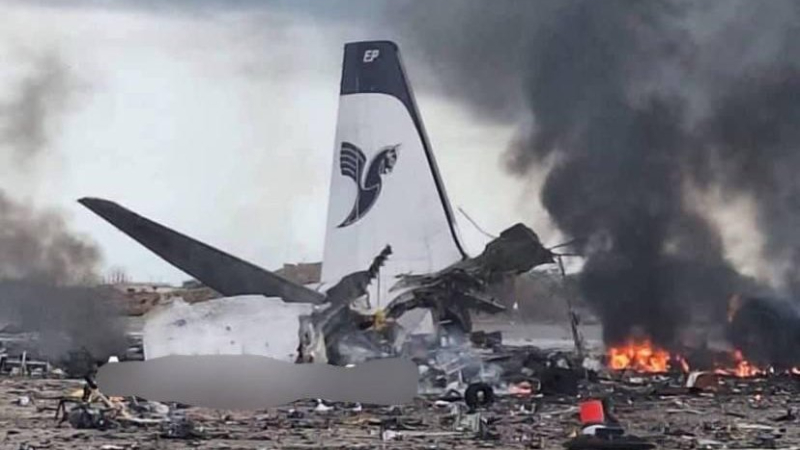 Passenger Plane In Irans Bushehr Airport Destroyed In US Israeli Strikes