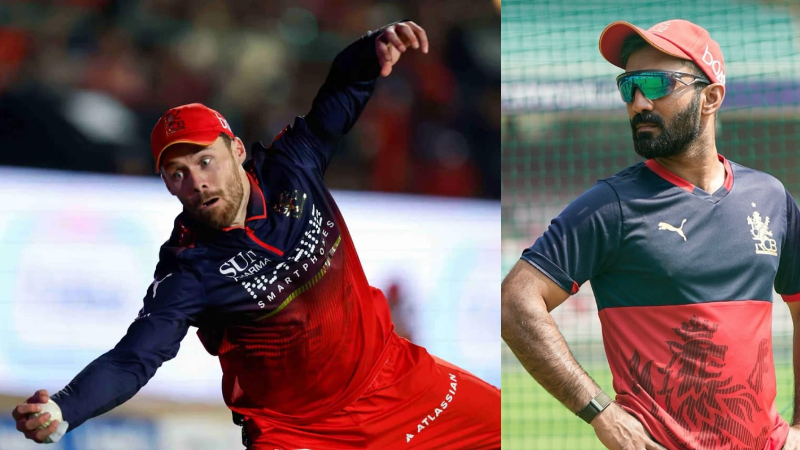 ನಾನು ಎಲ್ಲಿ ಎಂದಿದ್ದಕ್ಕೆ ಡಿಕೆಯಿಂದ ಬೆಂಕಿ ಪೋಸ್ಟ್ - ಸಾಲ್ಟ್ಗೆ ವಿಶೇಷ ಗೌರವ 2 RCB vs SRH Special appreciation for phil salt By Dinesh Karthik Stunning catch 1