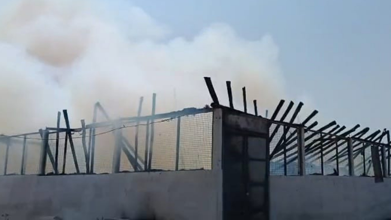 Raichuru fire Accident