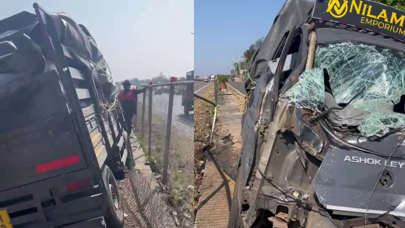 Ramanagara Goods Vehicle Accident 1