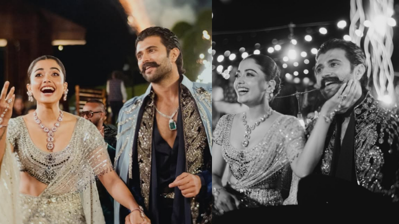 ಮೋಜು, ಮಸ್ತಿ, ಡ್ಯಾನ್ಸ್ ಅದೊಂದು ಅದ್ಭುತ ರಾತ್ರಿ - ಸಂಗೀತ್ ಫೋಟೋ ಹಂಚಿಕೊಂಡ ವಿಜಯ್, ರಶ್ಮಿಕಾ 6 Rashmika Vijay 1