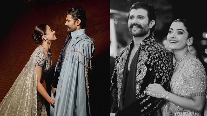 ಮೋಜು, ಮಸ್ತಿ, ಡ್ಯಾನ್ಸ್ ಅದೊಂದು ಅದ್ಭುತ ರಾತ್ರಿ - ಸಂಗೀತ್ ಫೋಟೋ ಹಂಚಿಕೊಂಡ ವಿಜಯ್, ರಶ್ಮಿಕಾ 7 Rashmika Vijay 2