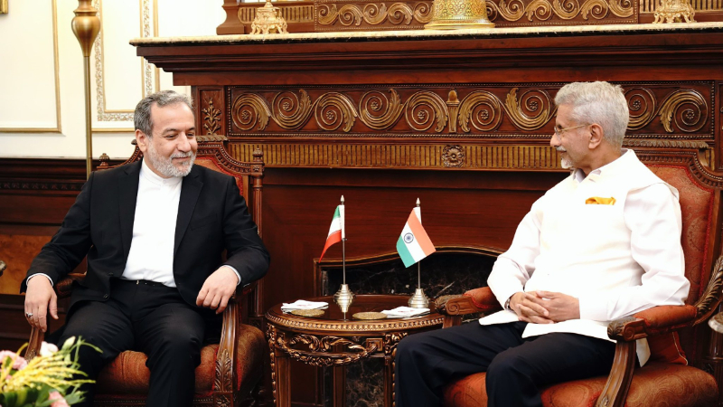 Seyed Abbas Araghchi S jaishankar 1