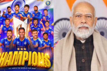 T20 World Cup Champions Team India Narendra Modi